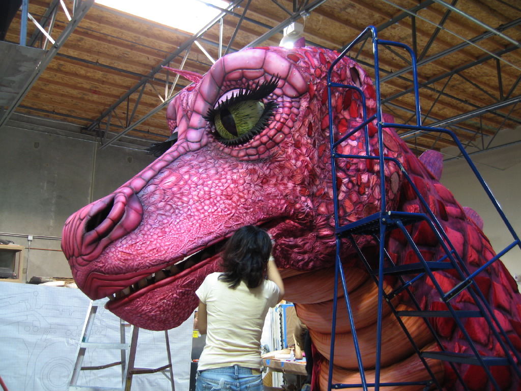 shrek dragon puppet